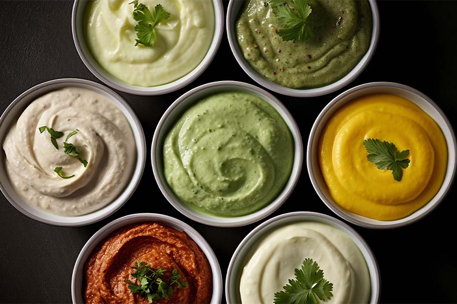 Dips + Dressing
